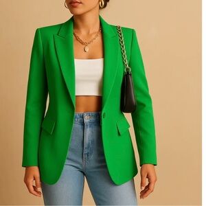 Women's Green Blazer